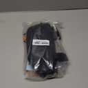 Rhinowalk Bike Top Tube Bag Bicycle Front Frame Bag Waterproof Bike Bag 1.2L with Dual Side Mesh Pockets Perfect for MTB Road Bike Cycling Commuting and Outdoor Adventures (Black)