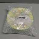 Certified International Lemon Zest Canape Plate Set, 6-inch Diameter, Set of 4, For Everyday Use, Kitchen Accessories, Party Celebration