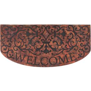 Large 47"x 22" Heavy Duty Welcome Mats Outdoor with Non-Slip Rubber Backing - Durable Outdoor Door Mat for Front Door Entrance, Garage, Patio & High Traffic AreasWelcome Mat Style 2