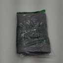 MIULEE Set of 2 Decorative Linen Throw Pillow Covers Cushion Case Triple Button Vintage Farmhouse Pillowcase for Couch Sofa Bed 18 x 18 Inch 45 x 45 cm Dark Grey