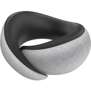 Travel Neck Pillows for Airplanes - 360 Ergonomic Memory Foam Travel Pillow - Relief Neck Pain with Breathable Support for Long Flights