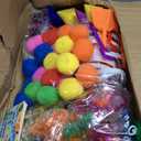170Pcs 24 Set End of The Year Student Gifts,Beach Balls Sand Bucket and Shovels Set Neon Sunglasses Water Squirts Water Balls Summer Cards for Pool Beach Party Favors