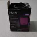 iHome Color Changing Rechargeable Bluetooth Speaker - with Siri Google Assistant & Melody Voice Control - Enjoy Continuous Wireless Music W/This Bluetooth Speaker W/Four Color Changing Light Modes