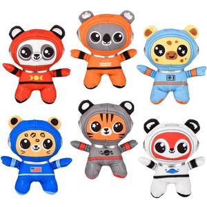 Rhode Island Novelty 5" Astronaut Animals Plush