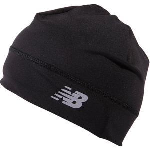 New Balance Lightweight Running/Athletic Skullcap Hat, Beanie, Cap (Black)