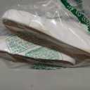 SERNIAL Womens White Platform Sneakers PU Leather Platform Shoes Walking Shoes for Women (Size 9)