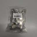 HOSOM Full Overlay Soft Close Cabinet Hinges, 10 Pack Cabinet Door Hinges, Frameless Cabinet Hinges for Kitchen Cabinet Doors, 110 Opening Angle 3-Way Adjustment Concealed European Hinges