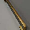Flybath Towel Rail Bar Single Layer Brass Antique Holder Wall Mounted 57 cm / 22.44 inches, Brushed Bronze