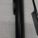 Cordless Hair Straightener Brush, 2025 New Portable Hair Straightener, Fast Heating MCH Ceramic Brush for Smooth Frizz-Free Hair, USB Rechargeable for Short Long Hair Travel Vacation Home Use (Black)