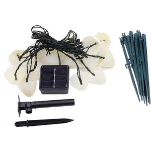 Solar Lights String Mushroom Lawn Fairy Lights LED Solar Lamps Outdoor for Garden Patio Terrace Path Landscape Decoration Lamps
