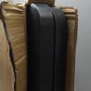 BestOffice Outdoor 6 FT Folding Camping Table Plastic Table Portable Square Height Dining Table Perfect for Picnics, Parties, Party and Camping, Black