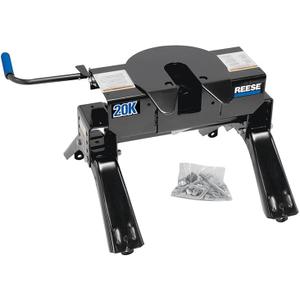 Reese 30119 Fifth Wheel Hitch 20,000 lbs. Capacity, Dual Jaw, Complete System, Industry Standard Mount, Rated up to 20,000 lbs. towing capacity and up to 5,000 lbs