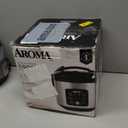 AROMA CoreCoat Digital Rice Cooker & Steamer for Brown Rice with Nonstick Ceramic Coating (8 Cups Cooked, 4 Cups Uncooked)