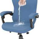 Gaming Chair Cover Cat Scratch Proof Gaming Chair Slipcovers with Armrest  Stretchable Waterproof Anti-Scratch Fabric Office Desk & Racing Chair Cover, Universal Fit for Computer Gamer Chairs - Blue