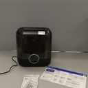 Dreo 6L Top Fill Humidifiers for Bedroom, 60H Runtime 28 dB Quiet Supersized Cool Mist Air Humidifiers for Large Room, Baby Nursery, Plant, Indoor, Night Light, Easy to Clean, Precise Humidity Control (Black)