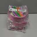 5 x Large Rainbow Shooting Star Patch & Pink Satin Headband - Iron-On Patch, Halloween Costume Accessories Set for Fun Cartoon Cosplay