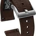 BARTON Canvas Quick Release Watch Band Straps - Choose Color & Width -  22mm