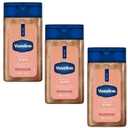Vaseline Glazed and Glisten Sunlit Glow Body Gel Oil, Ultra-Hydrating Lipids with 100% Pure Cocoa Butter and Shimmering Oil, Vanilla Cocoa Scent, 1.69 Fl Oz, 3 Pack
