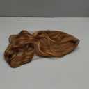 HMHIFI Long Brown Mixed Blonde Wigs for Women Highlights Blonde Wig Natural Middle Part Synthetic Curly Hair Heat Resistant Fiber Hair Replacement Wigs for Daily Party (26'')