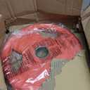 SPART Color Coded Weight Plate 2-Inch Rubber Coated Olympic Grip Plate for Barbell, Solid Cast Iron Weight Plates for Strength Training, Weightlifting, Crossfit, Home Gym, 35LB, Pink, 1 Piece