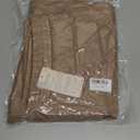 BTFBM Women's Pants 2025 Fall Elastic High Waisted Trousers Stretchy Comfy Lounge Palazzo Pant Wide Leg Sweatpants (X-Large, Khaki)