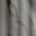 J&A Homes White Wedding Aisle Runner - Professional-Grade Nylon, Includes Tape Double-Sided Adhesive - Disposable Scroll Pattern Runner Great for Indoor or Outdoor Weddings, Prom, Parties, 3' x 50'