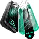 ESR 3 Pack 9H+ Glass for iPhone 15 Pro Screen Protector, [Military Grade Shatterproof & Longest Durable] Armorite Ultra-tough Full Coverage Tempered Glass with UltraFit Tray