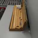 Kids Clothing Rack with Storage Box, Kids Dress Up Rack, Dance Costume Garment Rack for Hanging Clothes,Garment Rack for Hanging Clothes Organizer, Bamboo (Natural)