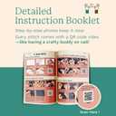 Bradove Classic Embroidery Stitches Practice Kit, Embroidery Kit for Beginners, Beginner Embroidery Kit for Adults, Hand Embroidery Kit for Kids, Stitches Kit