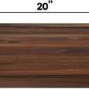 CONSDAN Walnut Cutting Board for Kitchen, USA Grown Hardwood, 20 x 15, with Invisible Inner Handle, Prefinished with Food-Grade Oil, Suitable for Kitchen Edge Grain, 1" Thick