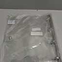 A4 Clear Soft PVC Round Ring Binders Dia 25mm 4-Ring Binder Cover with Snap Button Closure for Loose Leaf Journal Planner Albums DIY (A4-4 Holes(247x320mm))