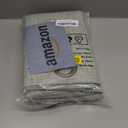 YoungsTex Linen Curtains 63 Inches Length 2 Panels for Window, Light Filtering Drapes with Textured Bronze Grommet Privacy for Living Room Bedroom, Dark Oatmeal, 38 x 63 Inch