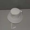 Nicky Bigs Novelties Child Pilgrim Bonnet Hat Colonial Handmaid Felt Hat for Girls Thanksgiving Halloween School Play Costume (White)