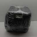 JOEJOY Elevated Dog Car Seat for Small/Medium Dogs up to 35 lbs, Memory Foam Booster Seat with Detachable Washable Cover, Travel-Safe Car Bed with Safety Belts & Storage Pockets, Brown