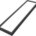 Upgraded Black Freezer Door Gasket Replace for 2159082 2196242 2309533 W10911422 443025 2171186 2221314, Compatible with Kenmore Whirlpool Amana Maytag SidebySide Refrigerator Freezer Door Seal