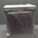 Oneach 27.75" Modern Table Lamps Set of 2, Pink Bedside Lamp with Class Nightlight, USB A+C, Unique Desk Lamps for Living Room, Bedroom, Nightstand, End Table (2 Bulbs Included)