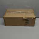 OKZEST Utility Slim Storage Cart, 4 Tier Small Rolling Kitchen Laundry Room Cart with Wood Top, Metal Narrow Bathroom Storage Cabinet Mobile Shelf Unit Organizer Trolley with Handle for Narrow Space