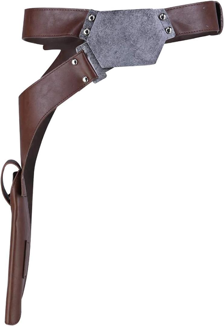XCOSER Han Solo Belt Blaster Costume Props Accessories for Halloween