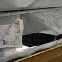 Beauty4U 50” x 14" Full Length Wall Mirror, White Baroque Door Mirror