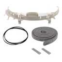 WE49X20697 Compatible with GE Dryer Maintenance Kit for Bearing Support Belt Felt Glides WE3M26 WE3M20 WE03M0020