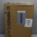 Carex Toilet Seat Riser, Elongated Raised Toilet Seat Adds 3.5 inches to Toilet Height, Assists with Bending or Sitting, Bolt-On Installation Under Existing Toilet Seat, 300 Pound Weight Capacity