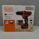BLACK+DECKER 12V MAX Cordless Drill/Driver, Battery and Charger Included (BDCDD12C)