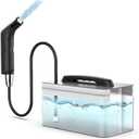 LUOOV Electric Rechargeable Handheld Personal Travel Bidet Portable for Toilet,Bathroom and Outdoor Hiking Strong - Soft Pressure Options Refreshing Clean with 2.3L Water Storage (Black 2.3L)