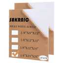 Milky White Acrylic 2 Sheets of 24"x24"White Translucent Acrylic 1/8" Thickness Cast Plexiglass with Protective Paper for Making Light Boxes, Signs,Lamps,DIY Display Projects, Craft