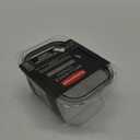 Rubbermaid Brilliance Food Storage Container, Medium Deep, 4.7 Cup, Clear 2024349