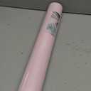 Abyssaly Pink Wallpaper Peel and Stick Contact Paper for Cabinets and Drawers Removable Self Adhesive Thicken Pink Wall Covering for Bedroom with Scraper, Paper Cutter 17.7" X 590.5"