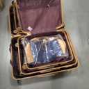 Cobens Luggage Sets 4 Pieces, Suitcase with Wheels, 20/24/28inch, Dark Blue