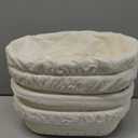 10 inch Oval Banneton Bread Proofing Basket Sourdough Bread Baking Supplies Set of 4 Sourdough Starter Kit Baking Gifts