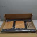 Taranta 2 Step Ladder,Aluminum Lightweight Folding 2 Step Stool with Anti-Slip Wide Pedal, 330lbs Capacity Step Ladder for Household,Kitchen,Office - BlackWoodgrain