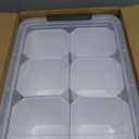 Citylife 17 QT Plastic Storage Bins Clear Storage Box with Lids Multipurpose Stackable Storage Containers for Organizing Tool, Craft, Crayon